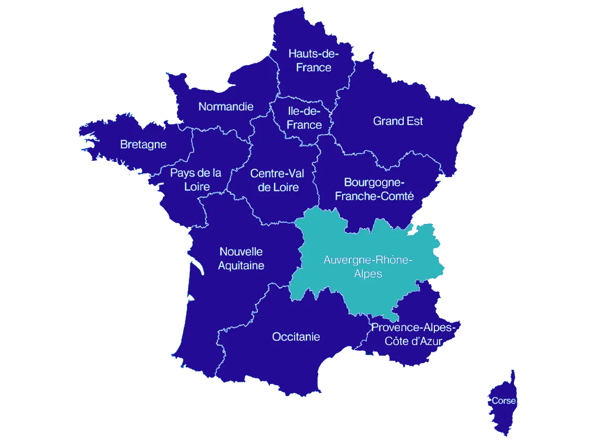 Transmission d'entreprises en région Auvergne Rhône-Alpes